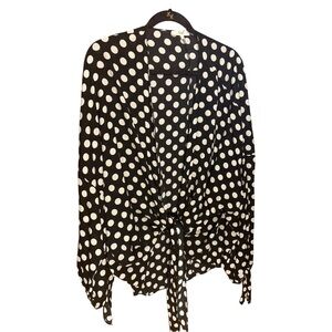 - Easel black and white polka dot topper.‎ Size 1X